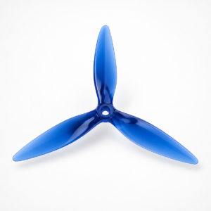 7040 7-inch three-blade propeller in translucent blue polycarbonate
