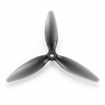 JL-JY00001 5-inch three-blade propeller in smoke-gray polycarbonate