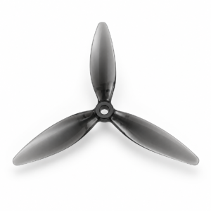 JL-JY00001 5-inch three-blade propeller in smoke-gray polycarbonate
