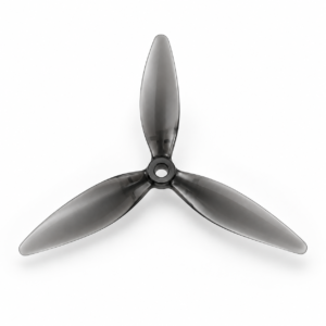 JL-JY00002 7-inch three-blade propeller in smoke-gray polycarbonate