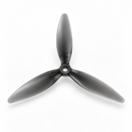 JL-JY00003 8-inch three-blade propeller in smoke-gray polycarbonate