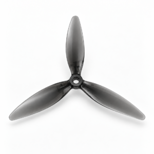 JL-JY00003 8-inch three-blade propeller in smoke-gray polycarbonate