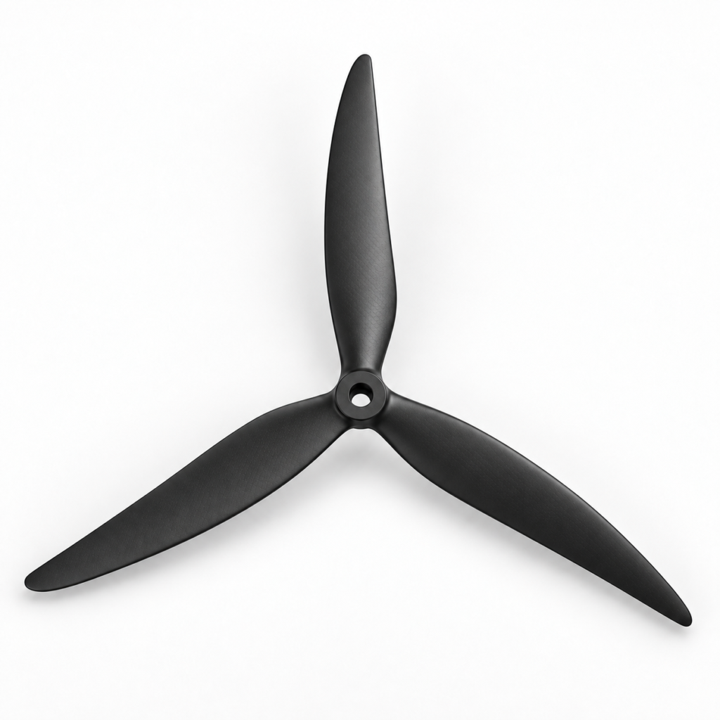 JL-JY00009 18-inch three-blade propeller in reinforced PA12 nylon